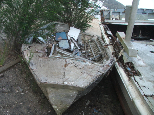 How many boats end up like this